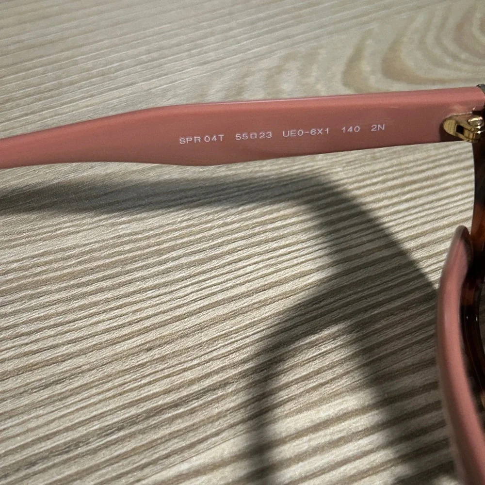 Prada Women's Brown Hexagonal Sunglasses - Picture 3 of 8